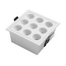 Downlight de Embutir POWERUS 9 LEDs 18W