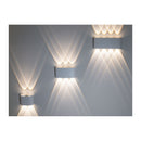 Arandela LED YORI 2×2 Fachos - Nordecor