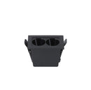 Downlight de Embutir POWERUS 2 LEDs Branco e Preto - Nordecor