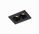 Downlight de Embutir POWERUS 2 LEDs Branco e Preto - Nordecor