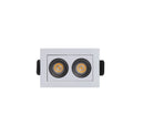 Downlight de Embutir POWERUS 2 LEDs Branco e Preto - Nordecor