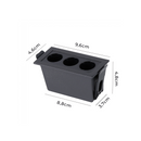 Downlight de Embutir POWERUS 3 LEDs Branco e Preto - Nordecor