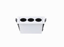 Downlight de Embutir POWERUS 3 LEDs Branco e Preto - Nordecor