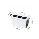 Downlight de Embutir POWERUS 3 LEDs Branco e Preto - Nordecor
