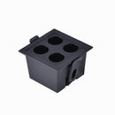 Downlight de Embutir POWERUS 4 LEDs Branco e Preto - Nordecor