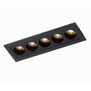Downlight de Embutir POWERUS 5 LEDs Branco e Preto - Nordecor