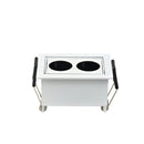 Downlight de Embutir POWERUS DIR 2 LEDs Branco e Preto - Nordecor
