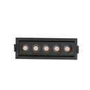Downlight de Embutir POWERUS DIR 5 LEDs Branco e Preto - Nordecor