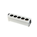 Downlight de Embutir POWERUS DIR 5 LEDs Branco e Preto - Nordecor