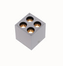 Downlight de Sobrepor POWERUS 4 LEDs Branco e Preto - Nordecor