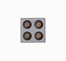 Downlight de Sobrepor POWERUS 4 LEDs Branco e Preto - Nordecor