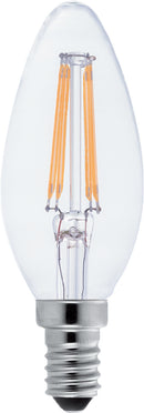 Lâmpada LED Filamento Vela C35 - Nordecor