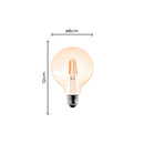 Lâmpada LED Filamento Globo G95 4W 2400K