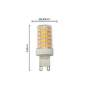 Lâmpada LED Halopin G9 7W Cristal 2400K