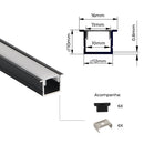 Perfil de Embutir AXIS - Nordecor