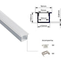 Perfil de Embutir AXIS - Nordecor