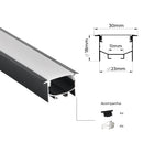 Perfil de Embutir BRISE - Nordecor
