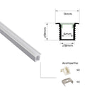 Perfil de Embutir LITE - Nordecor