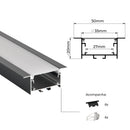 Perfil de Embutir VAST - Nordecor