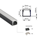 Perfil de Sobrepor AXIS - Nordecor