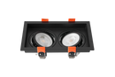 Spot de Embutir Quadrado Duplo LOYO para MR16 - Nordecor