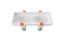 Spot de Embutir Quadrado Duplo LOYO para PAR20