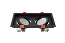 Spot de Embutir Quadrado Duplo LOYO para PAR20 - Nordecor