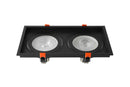 Spot de Embutir Quadrado Duplo LOYO para PAR30