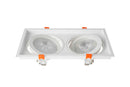 Spot de Embutir Quadrado Duplo LOYO para PAR30