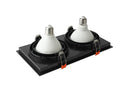 Spot de Embutir Quadrado Duplo LOYO para PAR30 - Nordecor