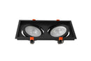 Spot de Embutir Quadrado Duplo LOYO para PAR30 - Nordecor